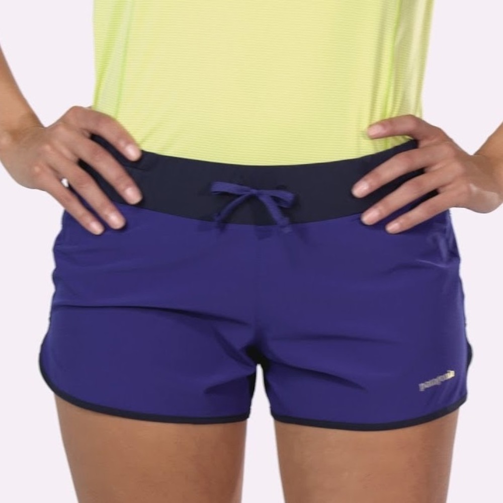 Blue Patagonia Nine Trails Shorts